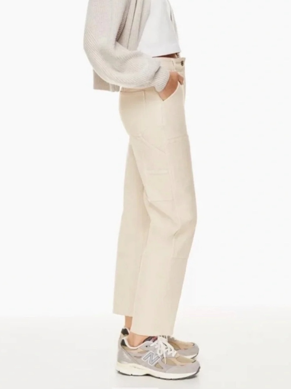 Aritzia Brennan Cropped Utility Cargo Pants